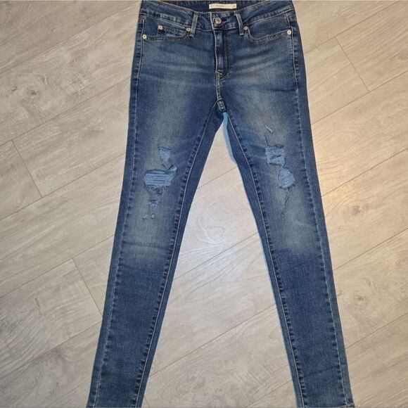 Levi's Premium 711 SKINNY WOMEN'S JEANS Size 26 - Picture 2 of 9